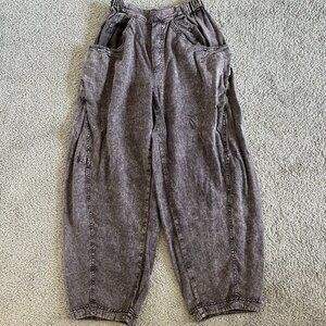 Pull on Barrel Pants